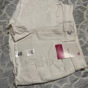 White shorts